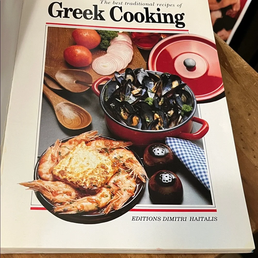 Greek Cooking Recipe Book